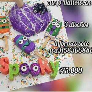 Curso chocolate Halloween virtual