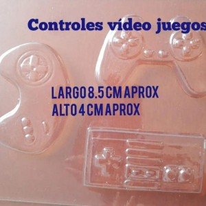 MOLDE ACETATO CONTROLES VIDEO JUEGOS