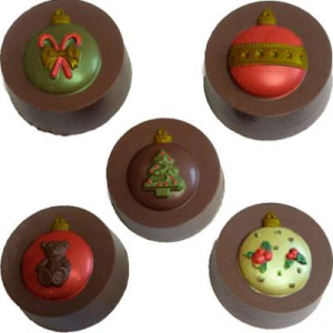 Ornaments Round Sándwich Cookie