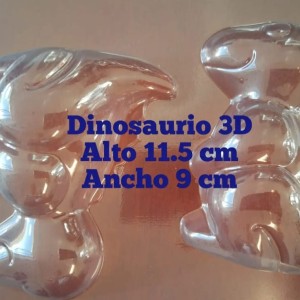 MOLDE ACETATO DINOSAURIO 3D